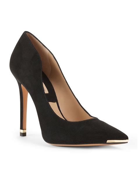 michael kors suede pumps